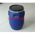 50升開(kāi)口塑料桶 50L卡口塑料桶，50公斤鐵箍塑料桶新利塑業(yè)供應(yīng).